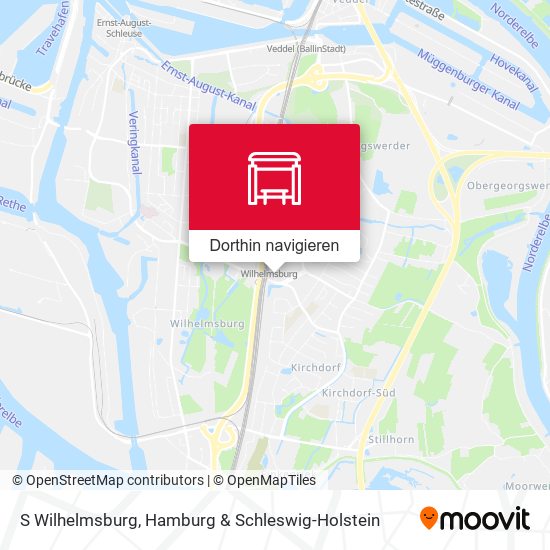 S Wilhelmsburg Karte