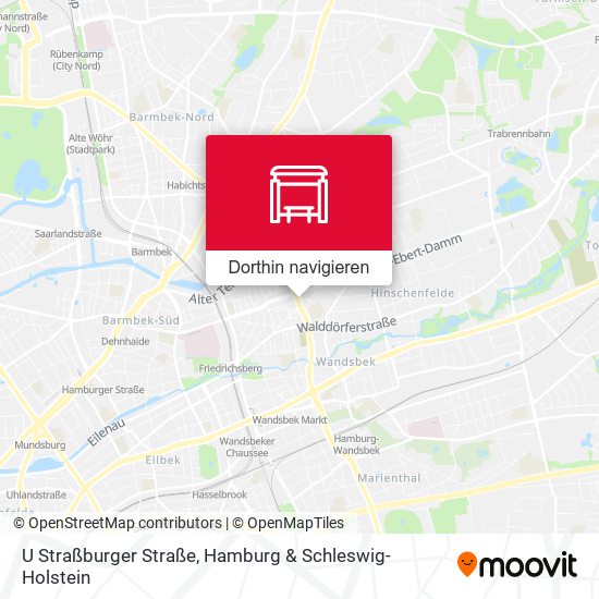 U Straßburger Straße Karte