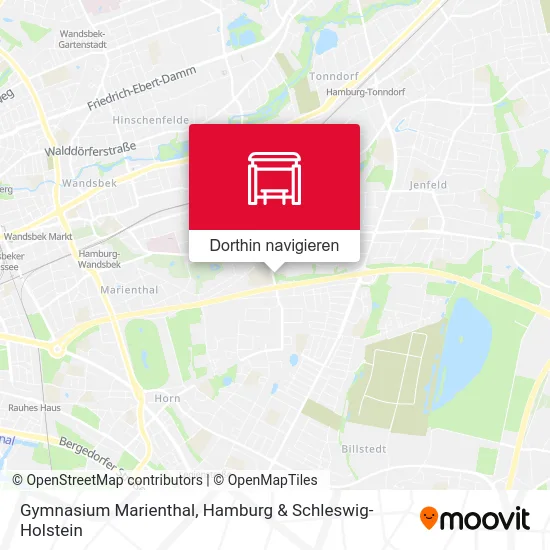 Gymnasium Marienthal Karte