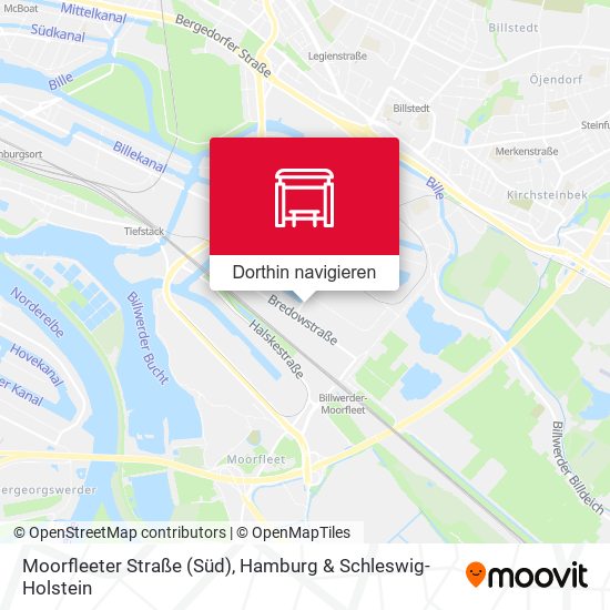 Moorfleeter Straße (Süd) Karte