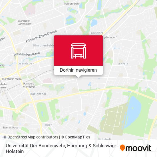 Universität Der Bundeswehr Karte