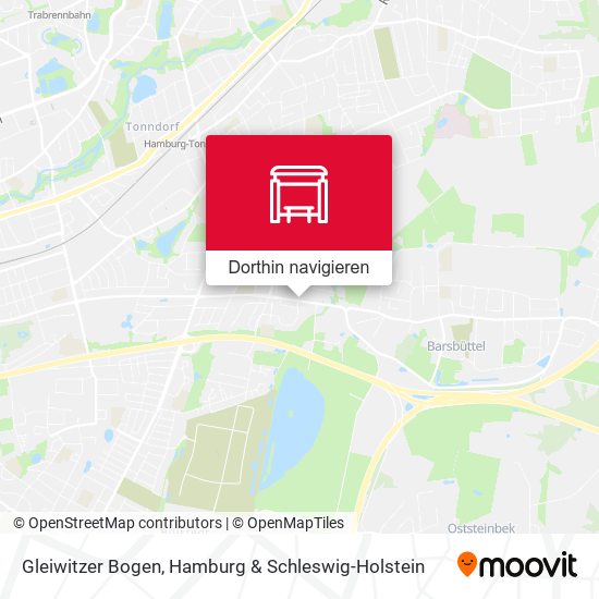 Gleiwitzer Bogen Karte