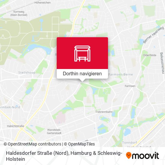 Haldesdorfer Straße (Nord) Karte
