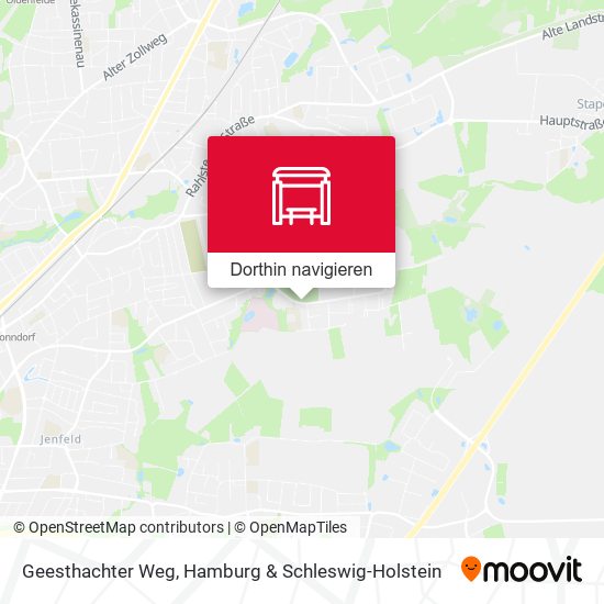 Geesthachter Weg Karte