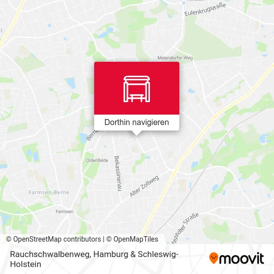 Rauchschwalbenweg Karte