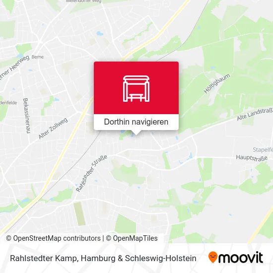 Rahlstedter Kamp Karte