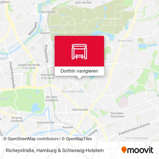 Richeystraße Karte