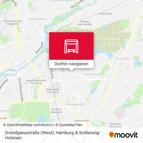 Gründgensstraße (West) Karte