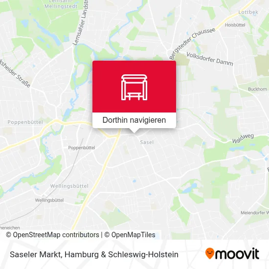 Saseler Markt Karte