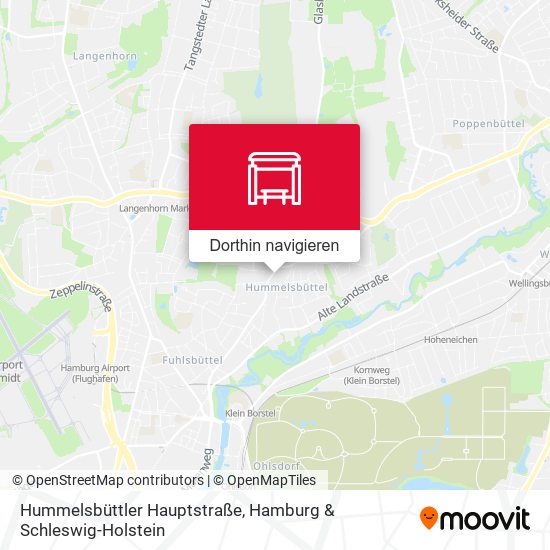 Hummelsbüttler Hauptstraße Karte