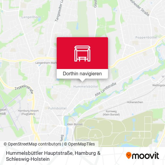 Hummelsbüttler Hauptstraße Karte