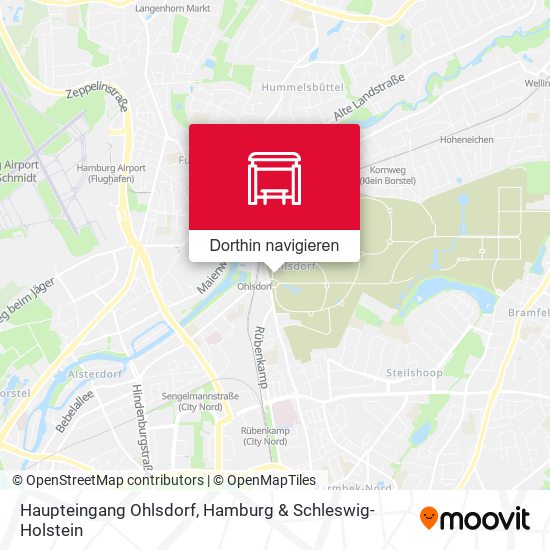 Haupteingang Ohlsdorf Karte