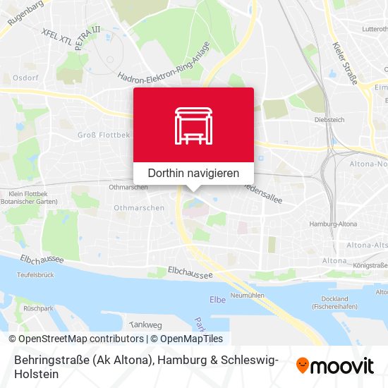 Behringstraße (Ak Altona) Karte
