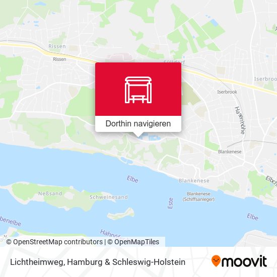 Lichtheimweg Karte