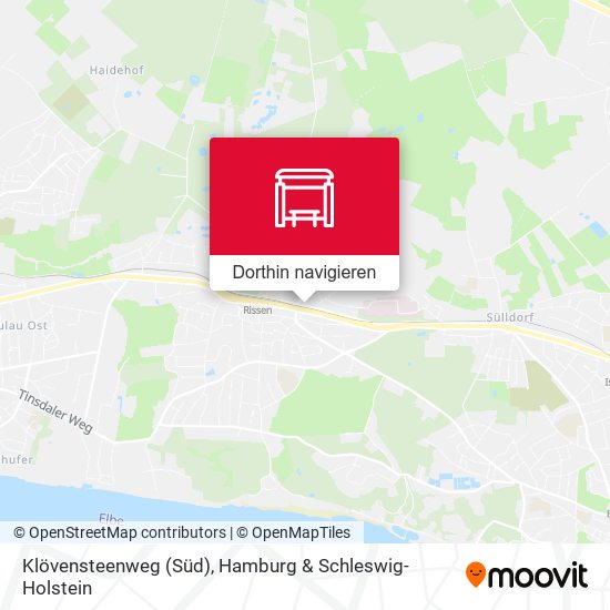 Klövensteenweg (Süd) Karte