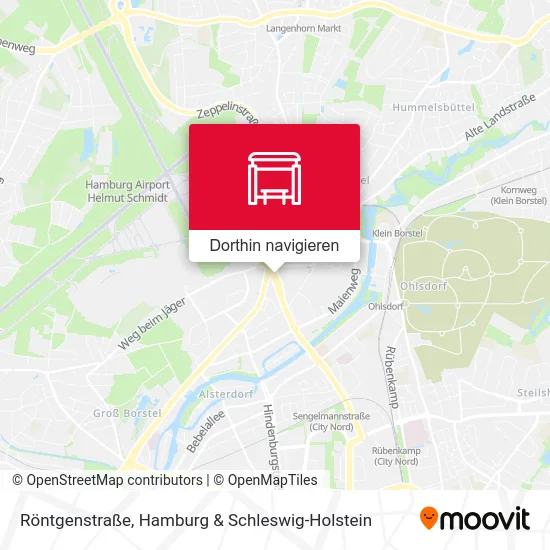 Röntgenstraße Karte