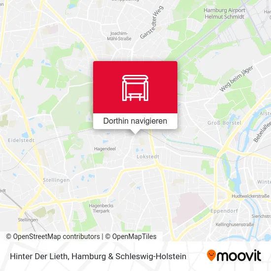 Hinter Der Lieth Karte