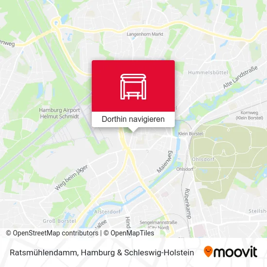 Ratsmühlendamm Karte