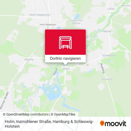 Holm, Inzmühlener Straße Karte