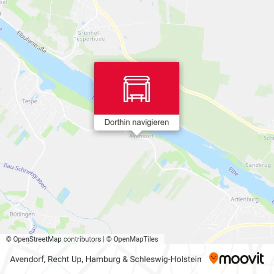 Avendorf, Recht Up Karte