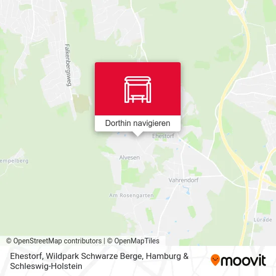 Ehestorf, Wildpark Schwarze Berge Karte