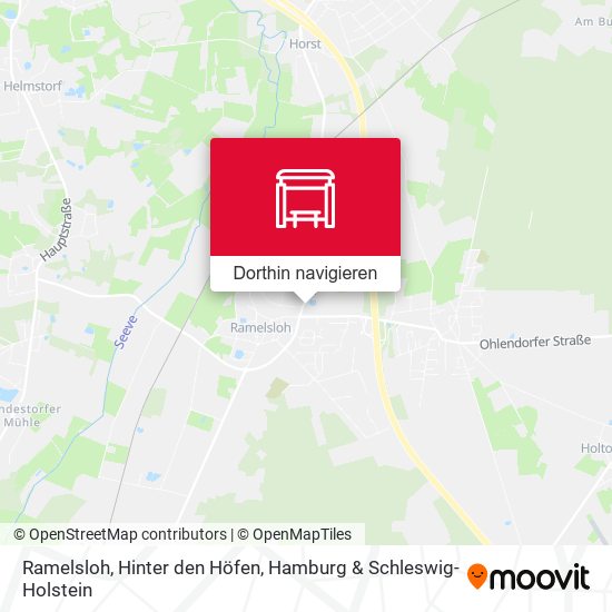 Ramelsloh, Hinter den Höfen Karte