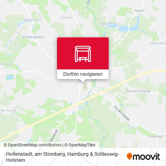 Hollenstedt, am Stinnberg Karte