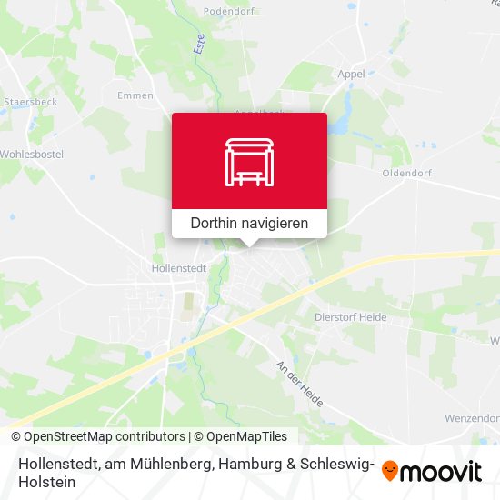 Hollenstedt, am Mühlenberg Karte