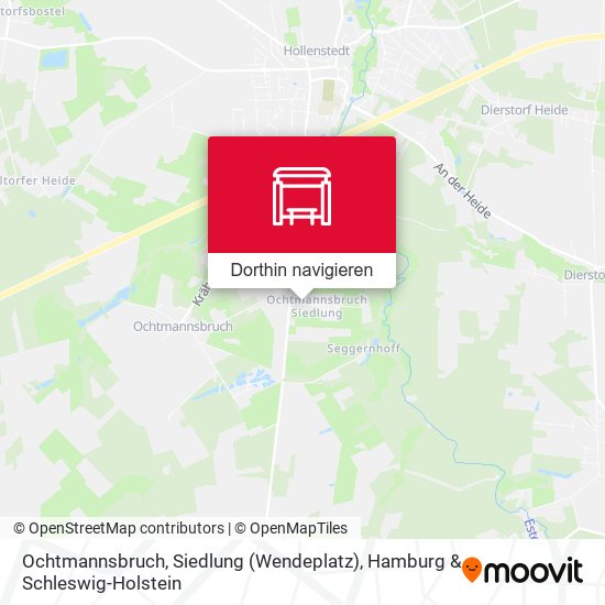 Ochtmannsbruch, Siedlung (Wendeplatz) Karte