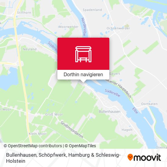 Bullenhausen, Schöpfwerk Karte