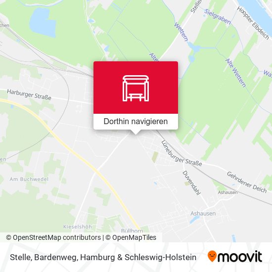 Stelle, Bardenweg Karte