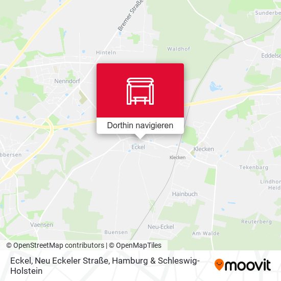 Eckel, Neu Eckeler Straße Karte