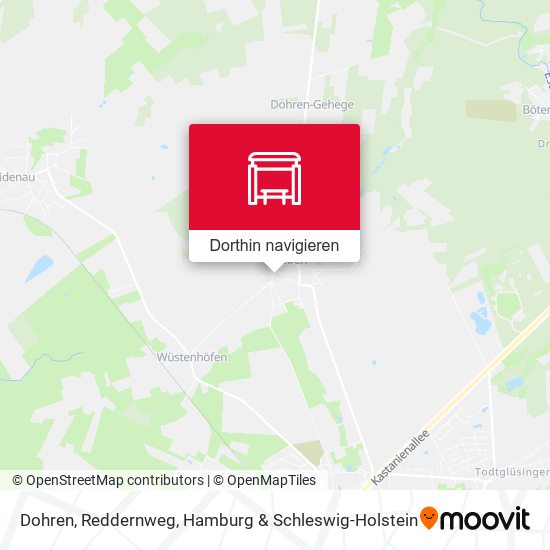 Dohren, Reddernweg Karte