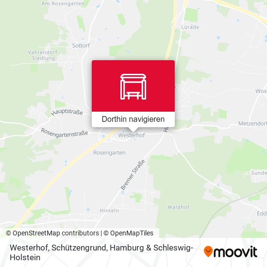 Westerhof, Schützengrund Karte