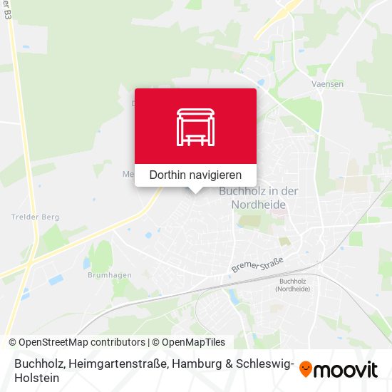 Buchholz, Heimgartenstraße Karte