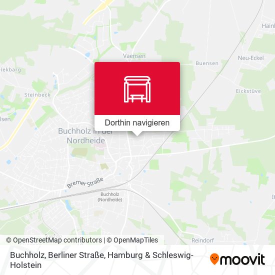 Buchholz, Berliner Straße Karte