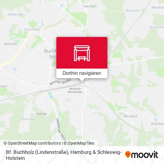 Bf. Buchholz (Lindenstraße) Karte