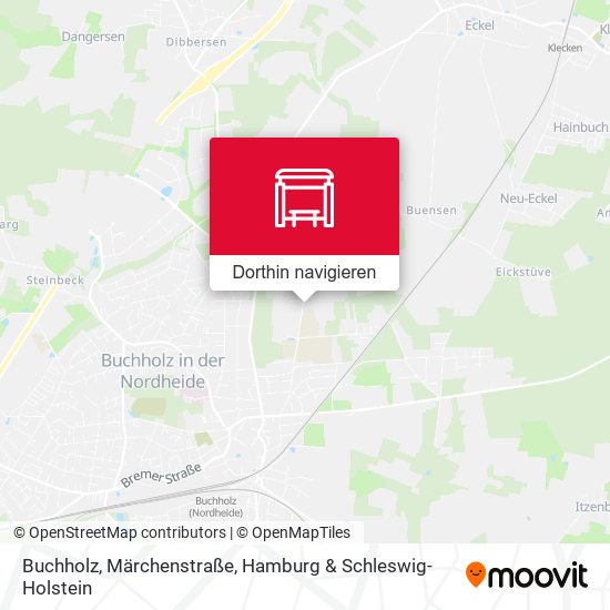 Buchholz, Märchenstraße Karte