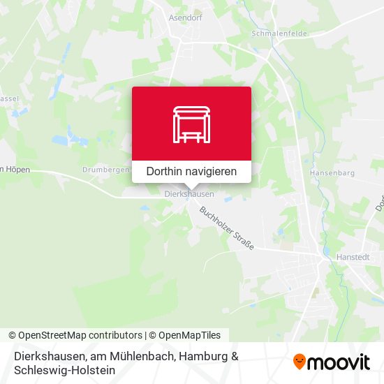 Dierkshausen, am Mühlenbach Karte