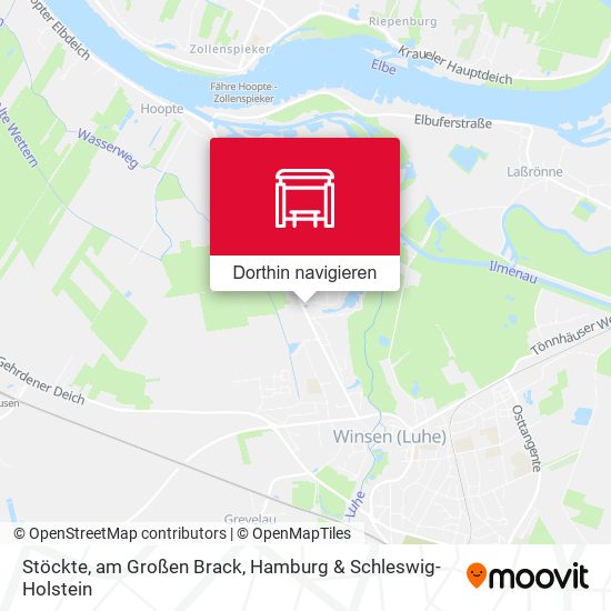 Stöckte, am Großen Brack Karte