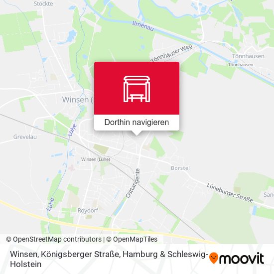 Winsen, Königsberger Straße Karte