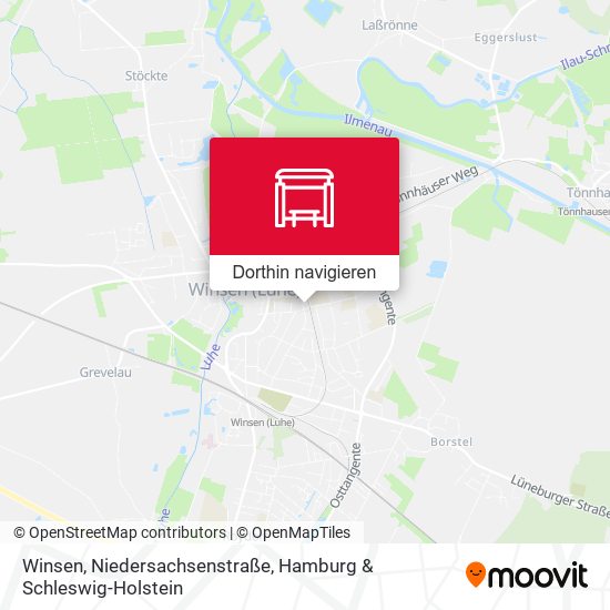 Winsen, Niedersachsenstraße Karte