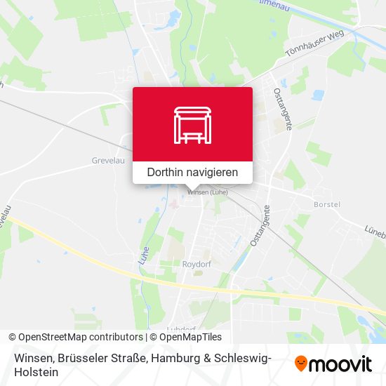 Winsen, Brüsseler Straße Karte