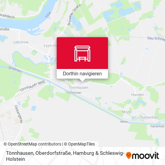 Tönnhausen, Oberdorfstraße Karte