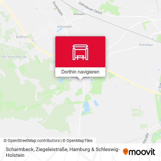Scharmbeck, Ziegeleistraße Karte