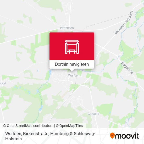Wulfsen, Birkenstraße Karte