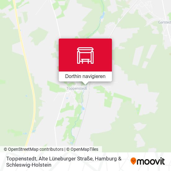 Toppenstedt, Alte Lüneburger Straße Karte