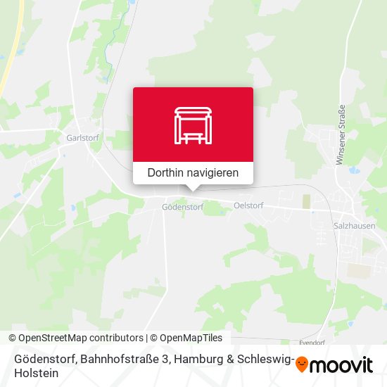 Gödenstorf, Bahnhofstraße 3 Karte