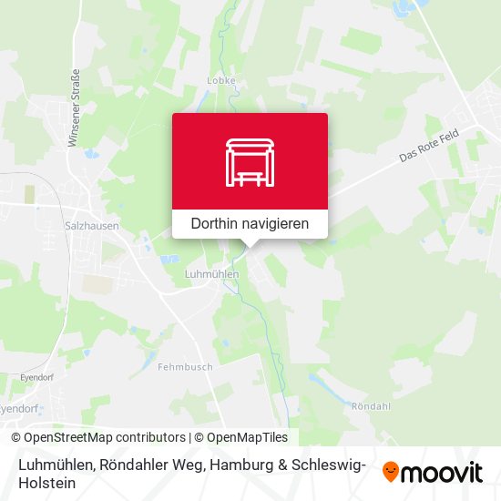 Luhmühlen, Röndahler Weg Karte