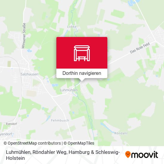 Luhmühlen, Röndahler Weg Karte